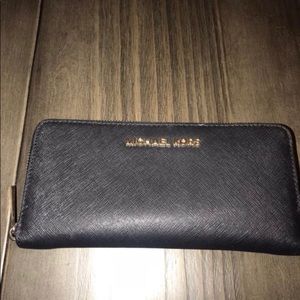 Black MK Wallet